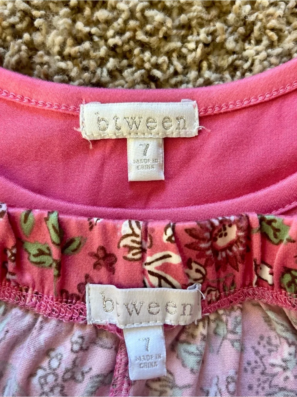 Girls 2-Piece Outfit, Size 7 - Picture 2 of 3